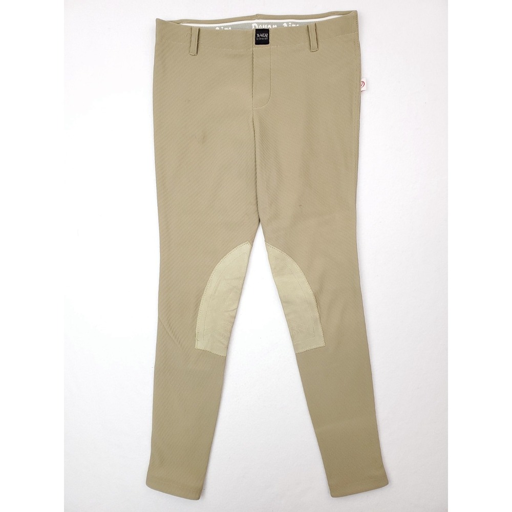 Devon Aire Pants Womens Medium Khaki 504 All Pro Hipster Show Breech Jodhpur